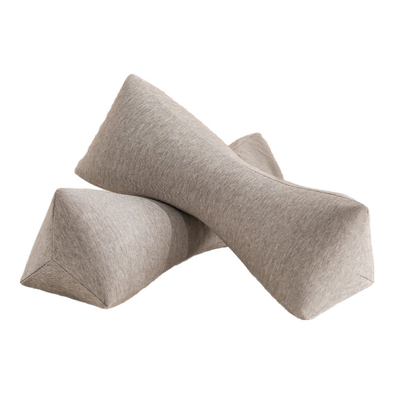 JD Original Buckwheat Triangle Pillow Large Size, Herbal Pillow 100% Buckwheat Hull Filling Daliangshan High Mountain Bitter Buckwheat All Cotto