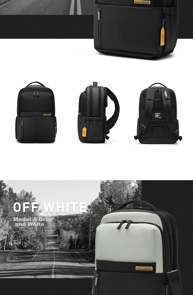 AMERICAN TOURISTER Men's Backpack, Stylish Laptop Bag with Large Capacity, 16-Inch Backpack, NE2 Black 12