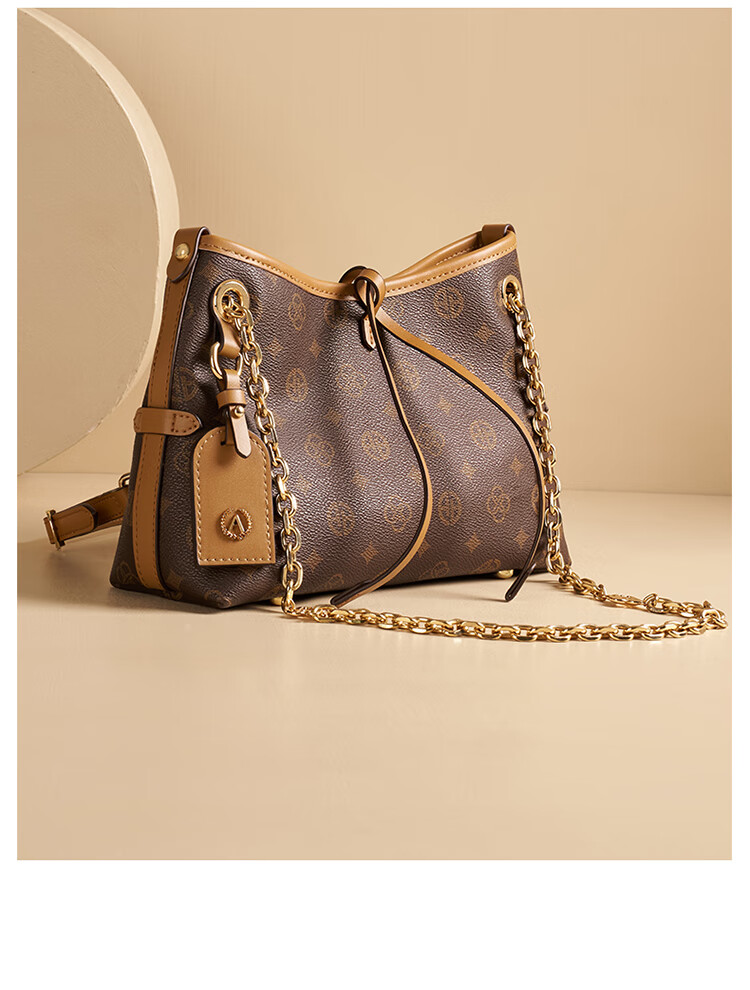 Aokang Women's Trendy Fashion Chic Tote Bag Commuter Versatile Shoulder Bag Birthday New Year Gift for Girlfriend Wife 4