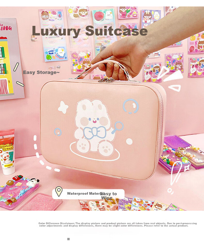 Danmiqi Cream Clay Guka Brick Deluxe Complete Set, Girls' Pretend Play DIY Toys, Birthday Gift 8