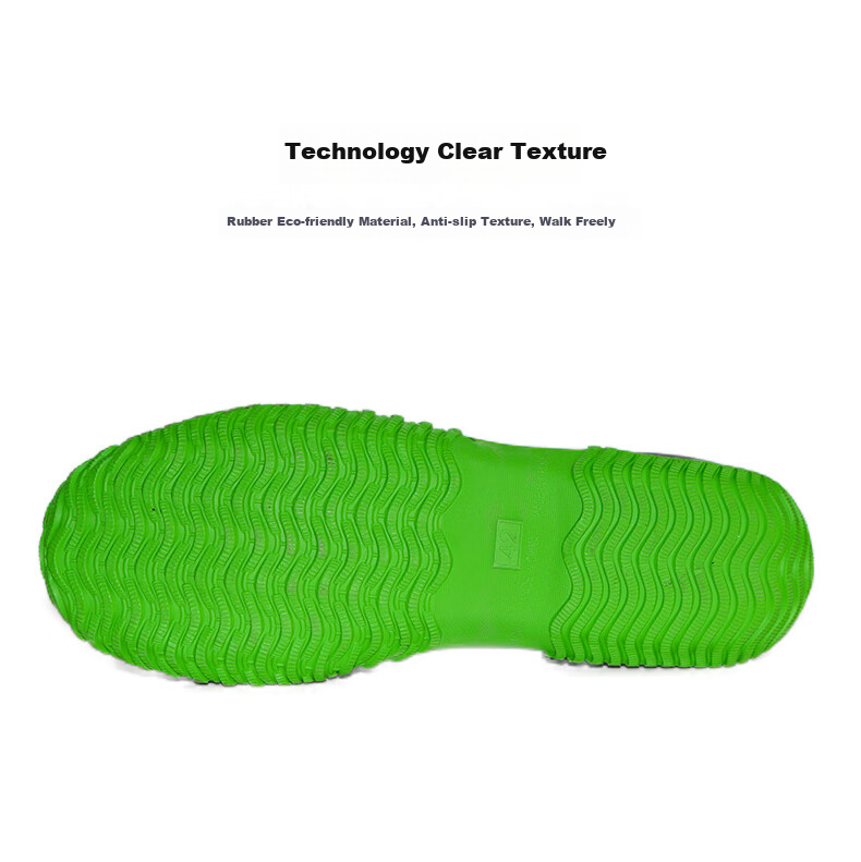 Jolly Walk Water Shoes Rain Boots Low-Top Waterproof Overshoes Rubber Shoes Low-Cut Rain Boots Water Boots for Men And Women, Green, Size 35 3