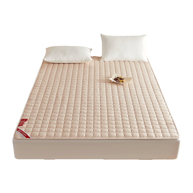 Hodo Class A Antibacterial Bed Pad, Foldable Thin Mattress Cover, Soft Pad Protector, Single Size 180*200cm, Coffee Color