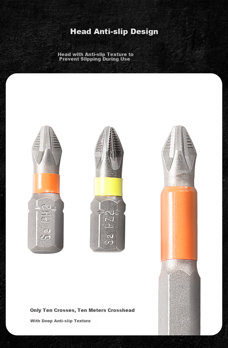 MASTERPROOF S2 Rainbow Screwdriver Set, Household Repair Kit, Strong Magnetic, Ultra-Hard Y-Shaped, U-Shaped, Irregular Screw, Electric Hand Drill, Hexagonal 9