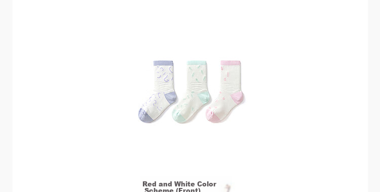 BALABALA BalaOne Children's Socks Cotton Autumn Mid-Calf Socks for Boys And Girls, Antibacterial Deodorizing Two-Pair Pack 208325172203 14