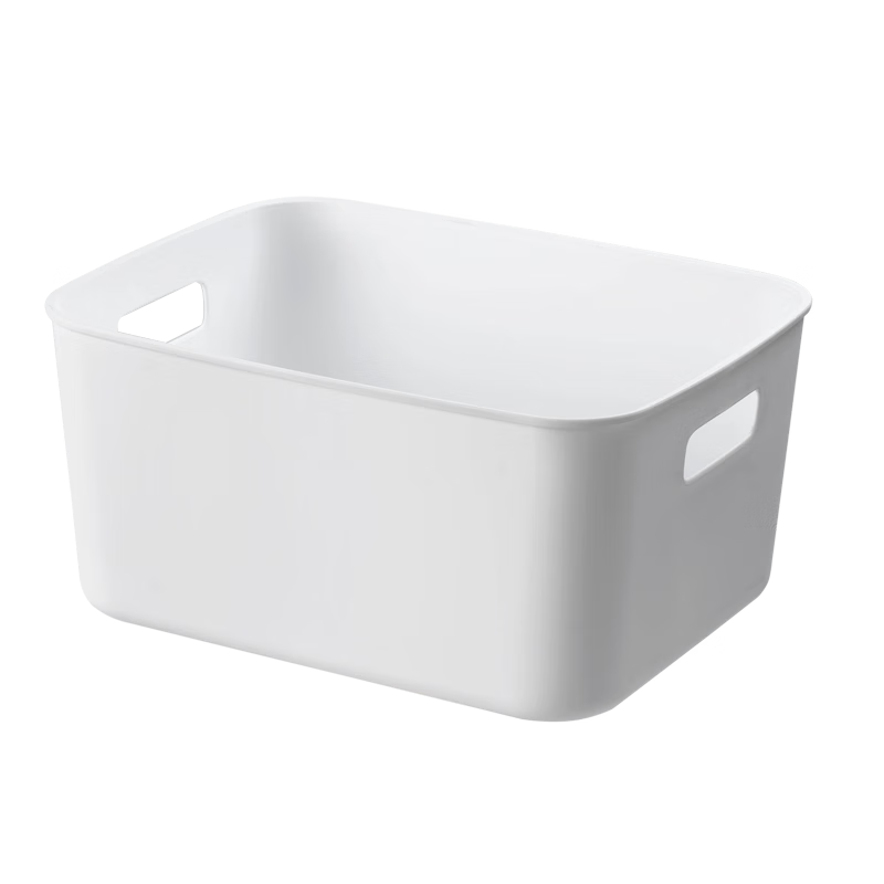 Jicang Storage Box, Household Kitchen Organizer, Plastic Storage Container, Snack And Cosmetics Storage Box, Storage Bi