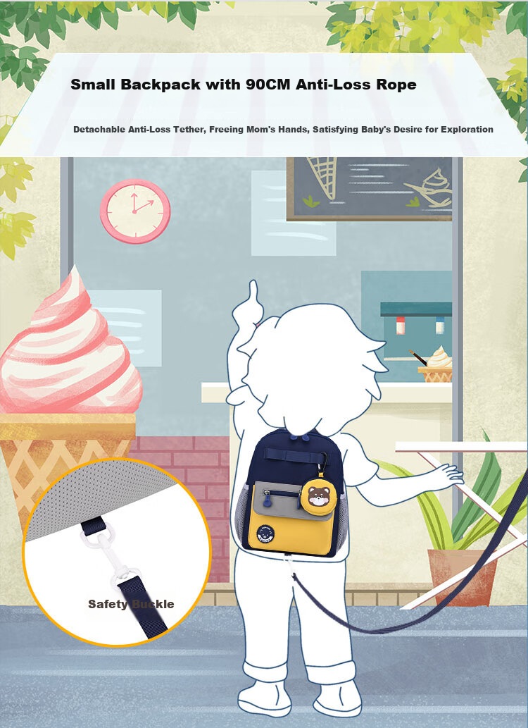 Edison Kindergarten Backpack for Preschoolers, Elementary School Students, Children's Outdoor Study And Travel, Small Backpack 2428-1 11