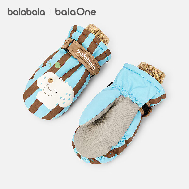 BALABALA balaOne Kids Gloves Boys Girls Ski Gloves Comfortable Warm 2025 Cute 208425162204