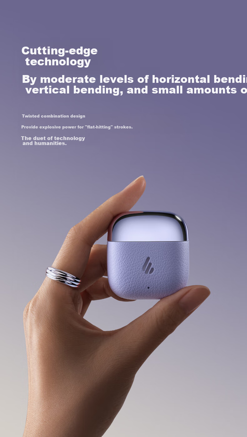 EDIFIER New Product Lolli Air True Wireless Bluetooth Earphones, Spatial Audio, Translation Headphones, Translation Device, Compatible with Apple Huawei Xiaomi Phones, Ice Purple, Graduation Gift 4