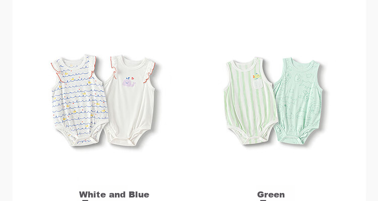 BALABALA Children's Clothing, Baby Triangle Onesie, Pure Cotton Infant Romper, 2026 New Summer Two-Piece Set, Soft Cute Stylish Outfit 4