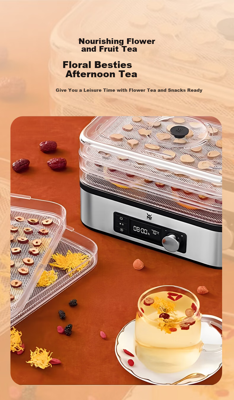 WMF Futenbao Dried Fruit Machine, Small Fruit And Food Dehydrator, Tea And Baking Machine, Home Food Electric Dryer, Baking Self-Made Jerky And Dried Fruit Maker, Dried Fruit Machine 6