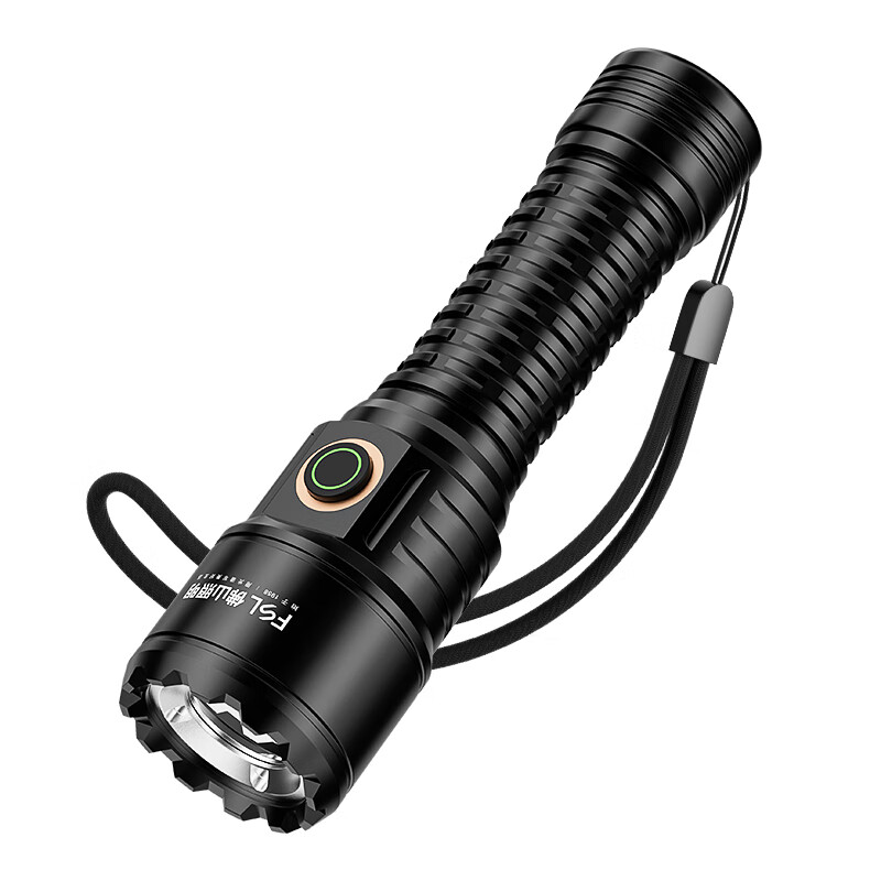 FSL High-Power Fire Starter Flashlight Zoomable Ultra-Bright Long Battery Life Portable Military Long-Distance Outdoor Cycling Home Emergency Light