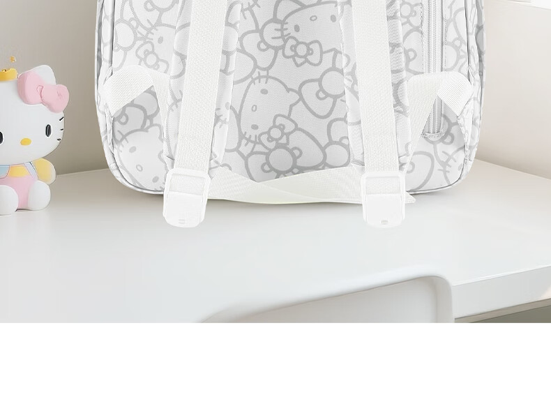 Hello Kitty Backpack for Middle and High School Girls, Ins Style Korean Small Brand, High Aesthetic, Large Capacity Girls' School Bag 7