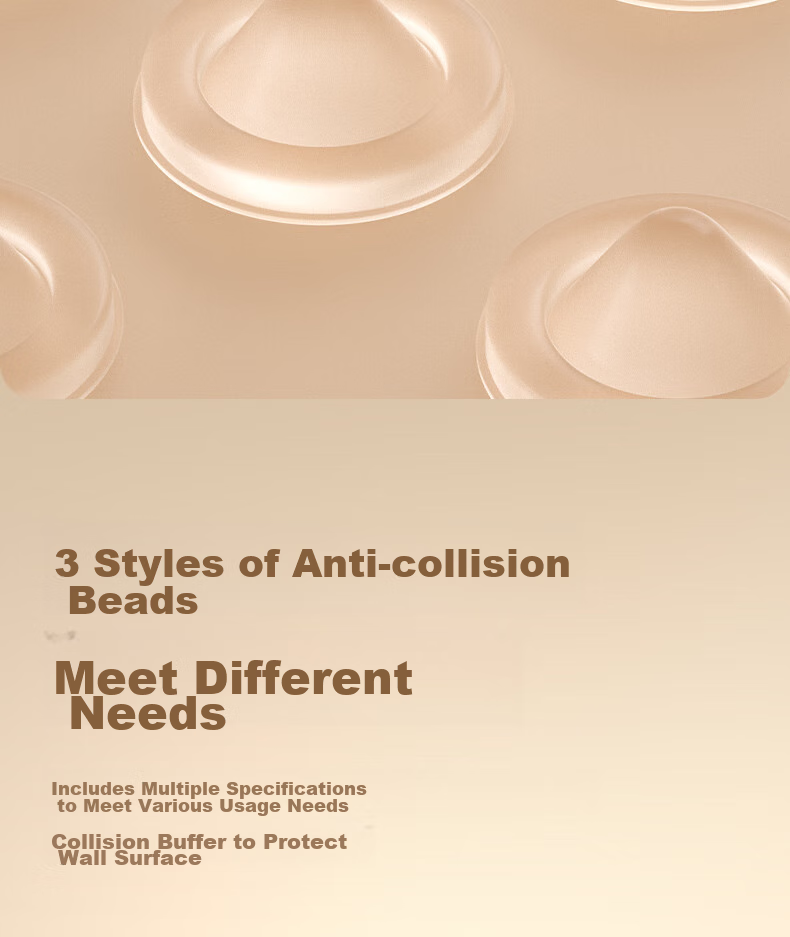 Deli [Lowest Price Online], High-Elasticity Rubber Anti-Collision Particles, Refrigerator Stickers, Anti-Collision Pads, Anti-Collision Stickers, 13mm*5.5mm, 20 Pieces/bag, Soft Anti-Bump, JF117 8
