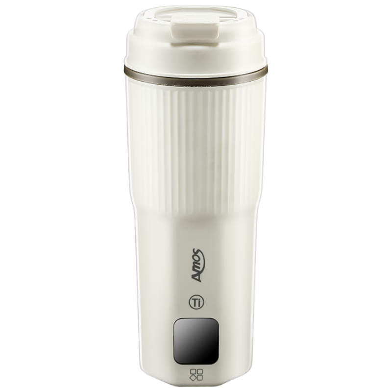 Amos Pure Titanium Electric Heating Water Cup Smart Kettle 450ml Portable Travel Home Use Birthday Gift Business Gift Box AS-CP518L