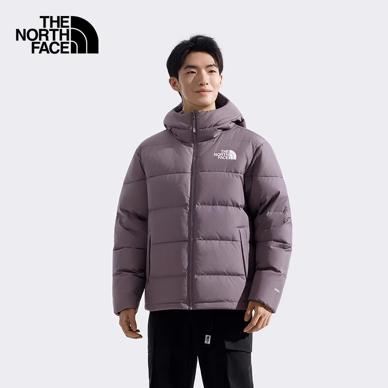 The North Face Men's Outdoor Goose Down Water-Repellent Warm Jacket 8GK1 Moon Rock Brown/1LO L