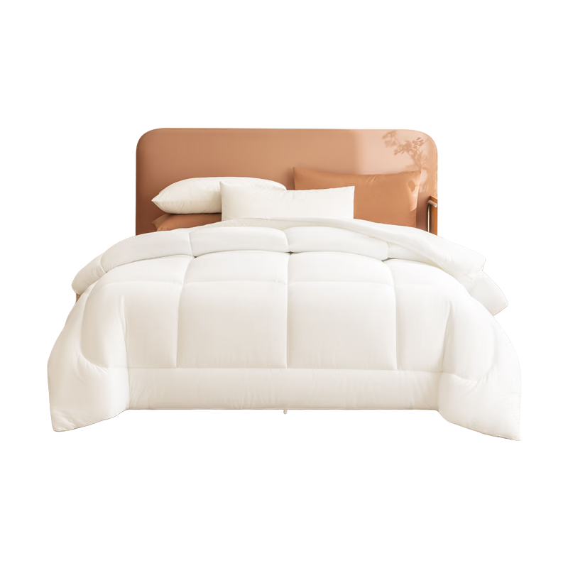 JD Original Da Bai Bei Pro 100% Virgin Fiber Class A Brushed Warm Spring And Autumn Comforter All-Season Duvet Insert 2.2x2.4m