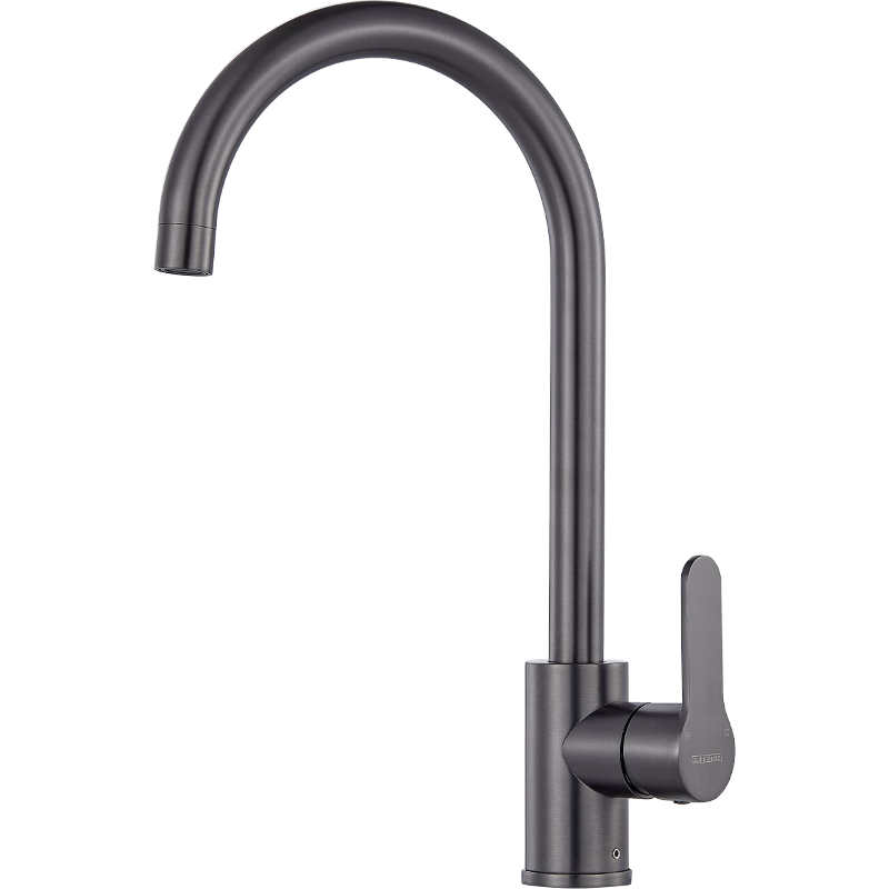 Submarine L7201H Stainless Steel Kitchen Sink Faucet, Top-Mounted, 360° Rotating, Cold And Hot Water Tap, Gunmetal Gray