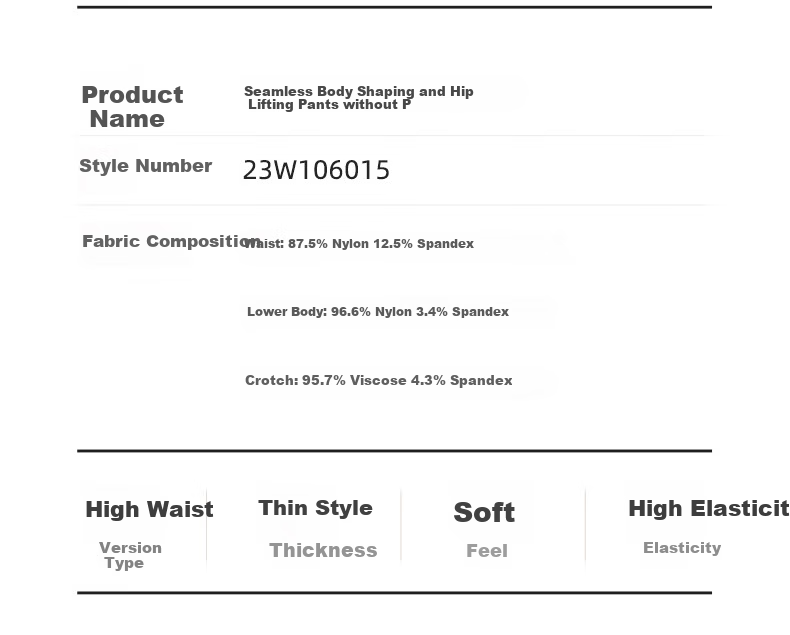 LUCKMEEY Tummy Control Shapewear Pants, Powerful Belly Slimming, Seamless Butt-Lifting High-Waist Thin Shapewear Shorts for Wome 43