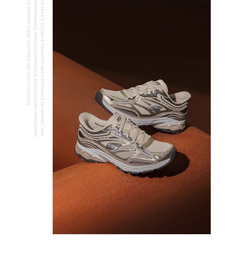 Skechers Silver Wing Women's Dad Shoes Casual Fashion Comfortable Height Increasing Sneakers 150711 44