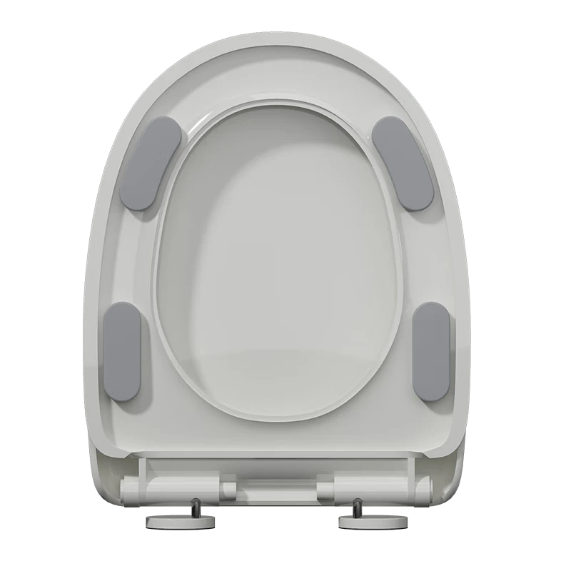 HSPA Toilet Seat, Universal Toilet Cover, U-Shaped Thickened Quick-Release Toilet Ring, Bathroom Toilet Accessory 1138