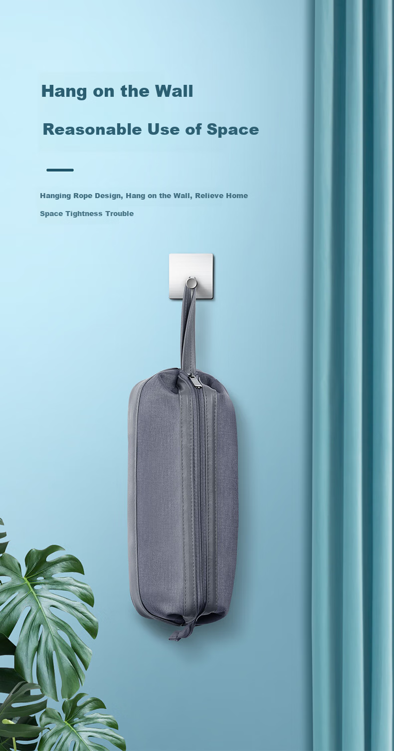 BUBM Hair Dryer Storage Bag, Lai Fen Hair Dryer Storage Pouch, Suitable for Dyson Hair Curler Accessories, Travel Storage Box 4