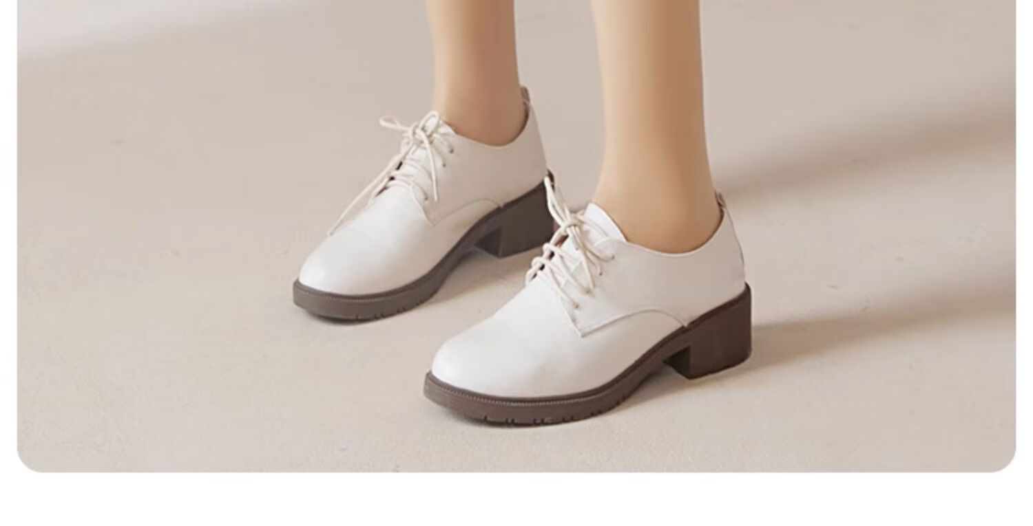 LangSha Autumn Winter Thickened Fleece-Lined High-Waist Skin Tone Footed Leggings [Thickened] 17