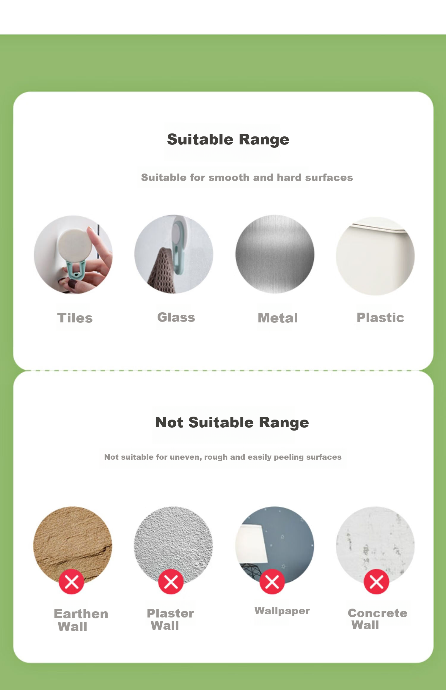 CHAHUA Hooks, Strong Adhesive Hooks No Drilling Required for Kitchen Bathroom Storage Bedroom Clothes Hangers, 4 Pieces 13
