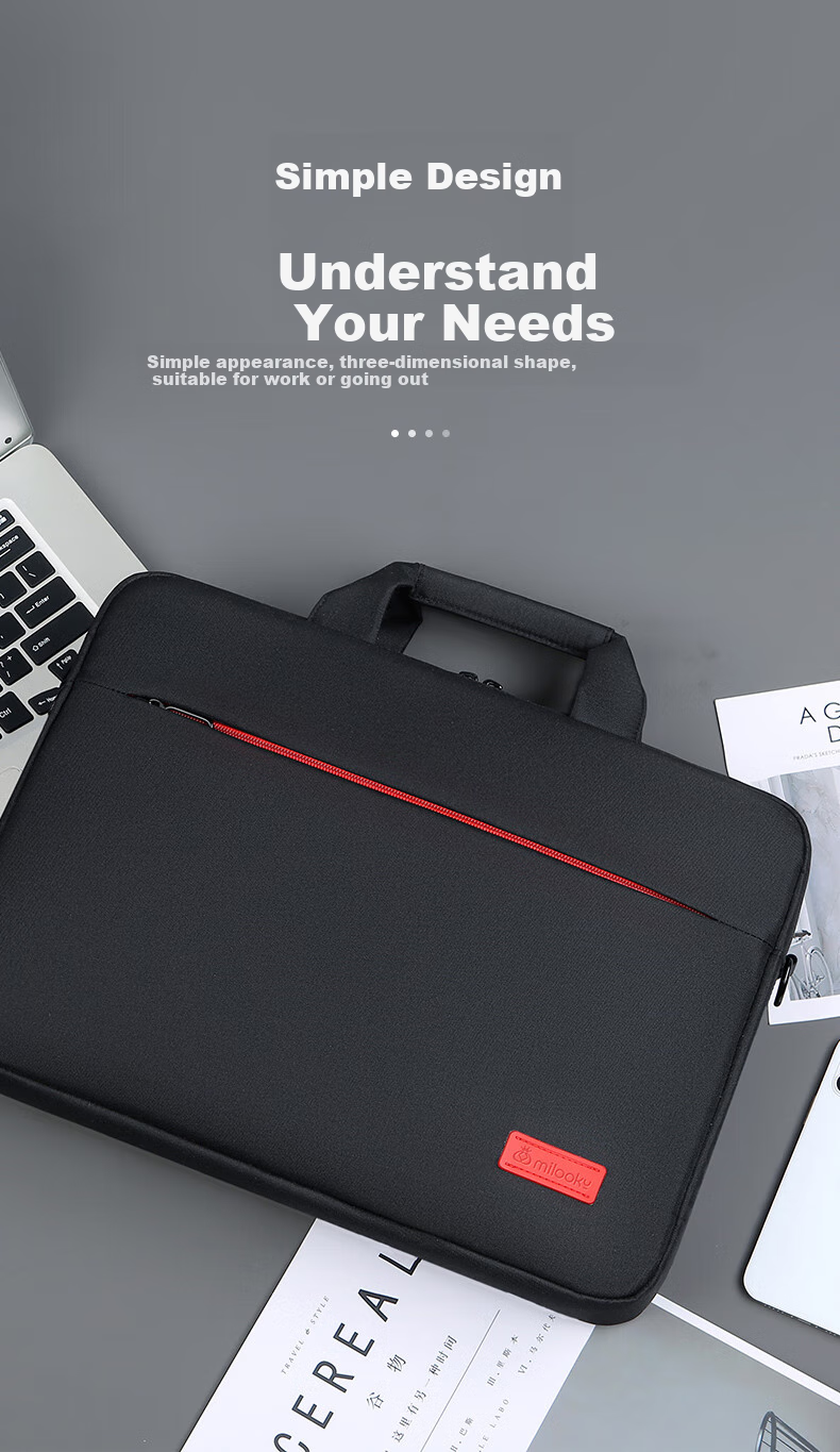 DiyiGongfang Laptop Bag, Handheld And Shoulder Business Notebook Bag, Suitable for Apple Macbook 13/14 Inch, Huawei Matebook 14S, Lenovo Xiaoxin Pro Laptops 3