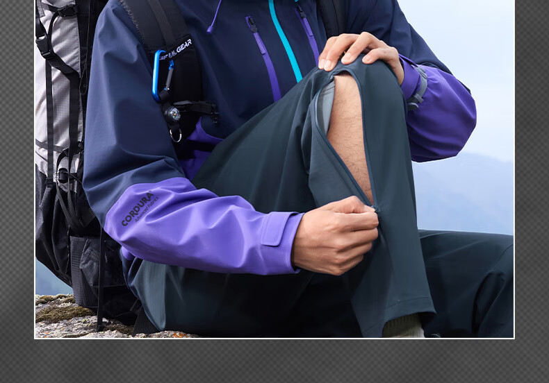 361° Men's And Women's Autumn Water-Repellent Windproof Outdoor Hiking Straight-Leg Sports Pants Tactical Trousers 632533703-3 7