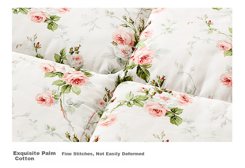 FUANNA Comforter, Spring And Autumn All-Season Duvet Insert, Class A Air Conditioning Quilt Fabric, Pure Cotton Bedding, Double Size, Approximately 6 Jin, 230×229cm 11
