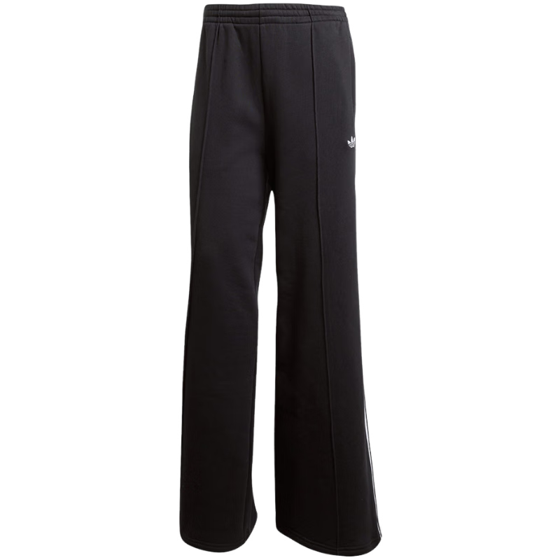 Adidas Trefoil Series, Women's 3S WIDE SWEATPT Knit Pants JV7473, Black, L