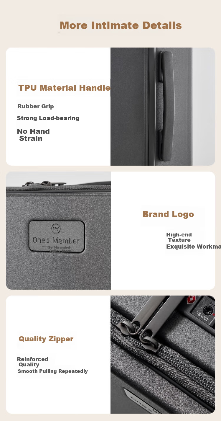 One's Member Kesisichuang PC Side-Opening Luggage Suitcase for Men And Women Students Travel Password Trolley Case Leather Suitcase Green 24 Inch 17