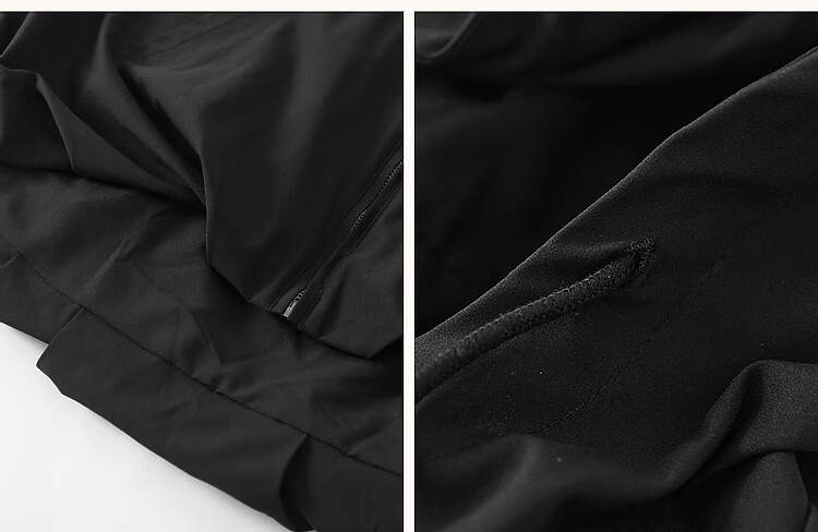 Dme [Dare to Act] Spring And Autumn High-Tech Triple-Protection Hooded Elegant Pleated Petite Short Women's Jacket 19