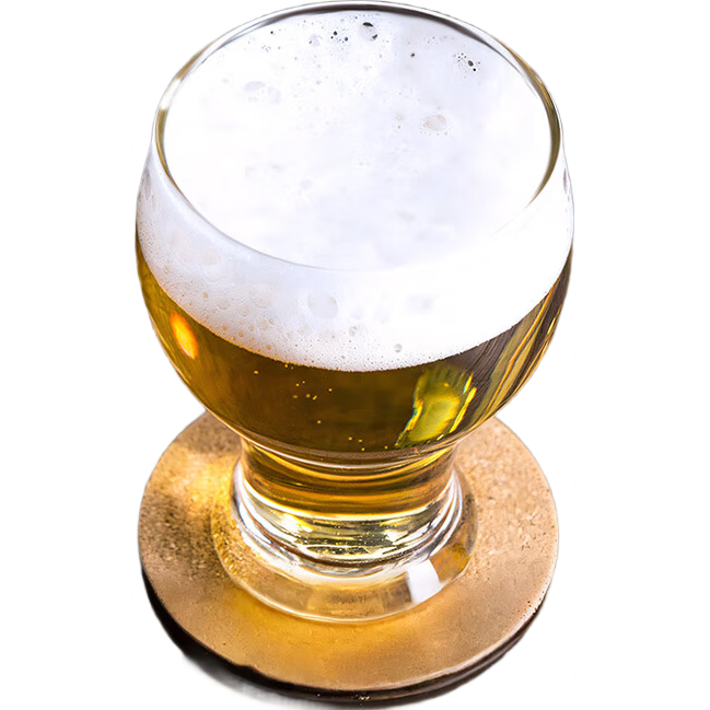 CLITON Craft Beer Glasses Home Glass Beer Mugs Bar Restaurant Large Capacity 450ml Beverage Juice Cups Set of 2