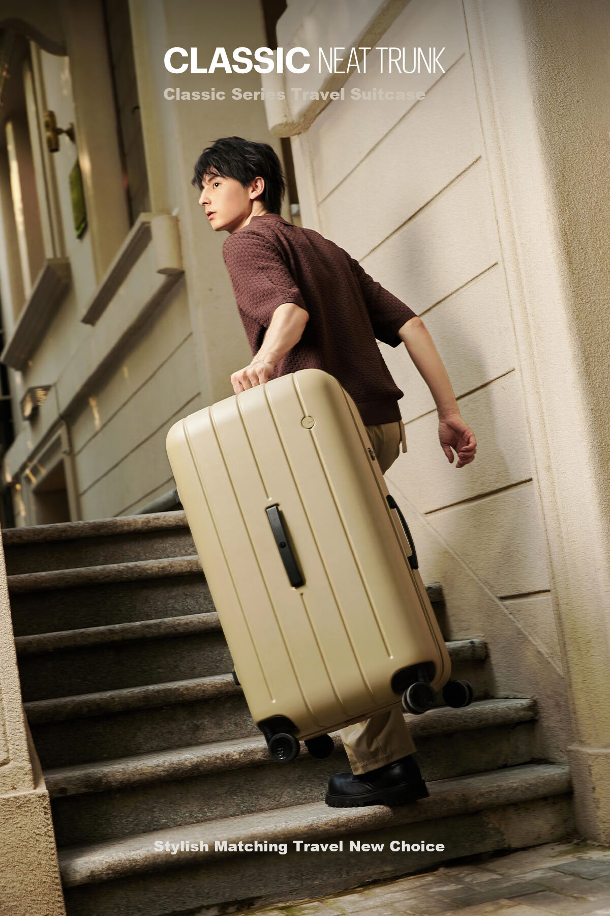 ITO CLASSIC NEAT Teal Green 26-Inch Large Capacity Suitcase Trolley Case, Sold by JD Travel Password Lock Luggage 1
