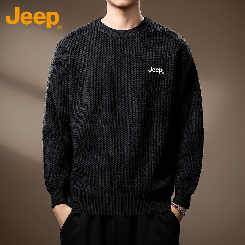 Мужской вязаный свитер JEEP