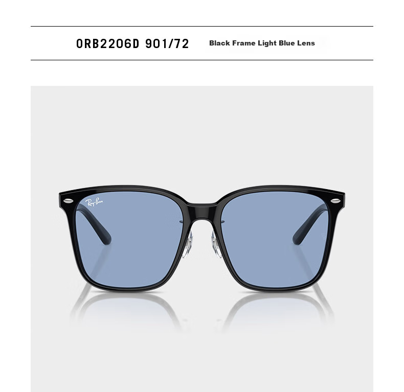 RayBan Sunglasses for Men And Women, Outdoor Travel Driving Glasses 0RB2206D 10