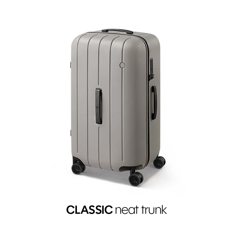 ITO CLASSIC NEAT Dove Gray 26-Inch Large Capacity Suitcase Trolley Case, Sold by JD Travel Password Lock Luggage