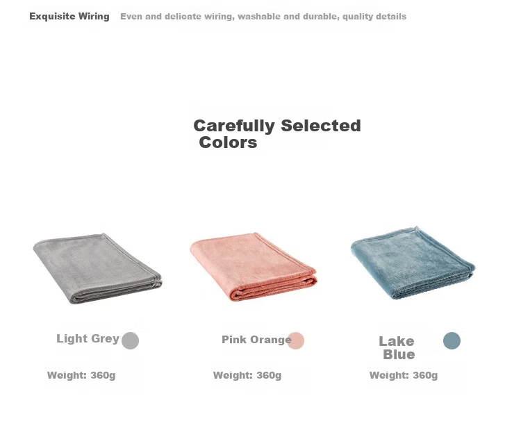Wangyiyanxuan Blanket Throw, Flannel Cat Blanket, Office And Home Air Conditioning Blanket, Ocean Blue-Gray 150*200cm 16