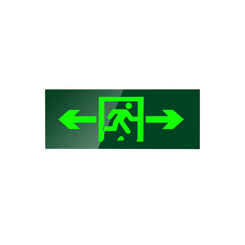 BOSAN Fire Emergency Sign Light 2024 New National Standard LED Safety Exit Illumination Escape Passage Evacuation Indicator Light Single-Sided Bidirectional
