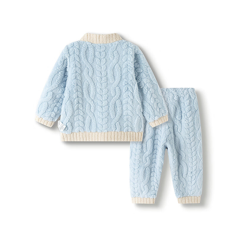 Balabala BalaOne Kids Homewear Set Boys Girls 2025 Winter Coral Fleece Warm 208425171206