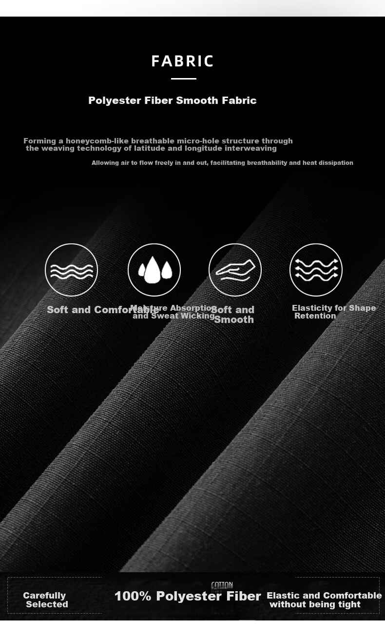 Ayoupang Summer Large Size Elastic Waist Dress Pants, Loose Elastic Business Thin Casual Trousers, Plus Size Cargo Long Pants 3