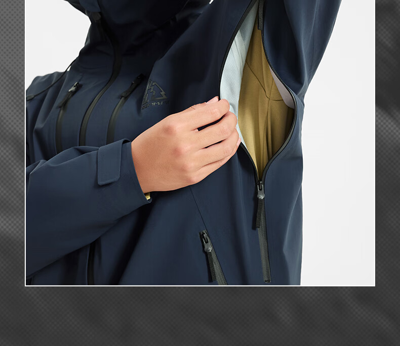 361° Hardshell Assault Jacket Men's and Women's Kaudra Autumn and Winter Sports Outdoor Windproof Hooded Jacket 632533609-4 6
