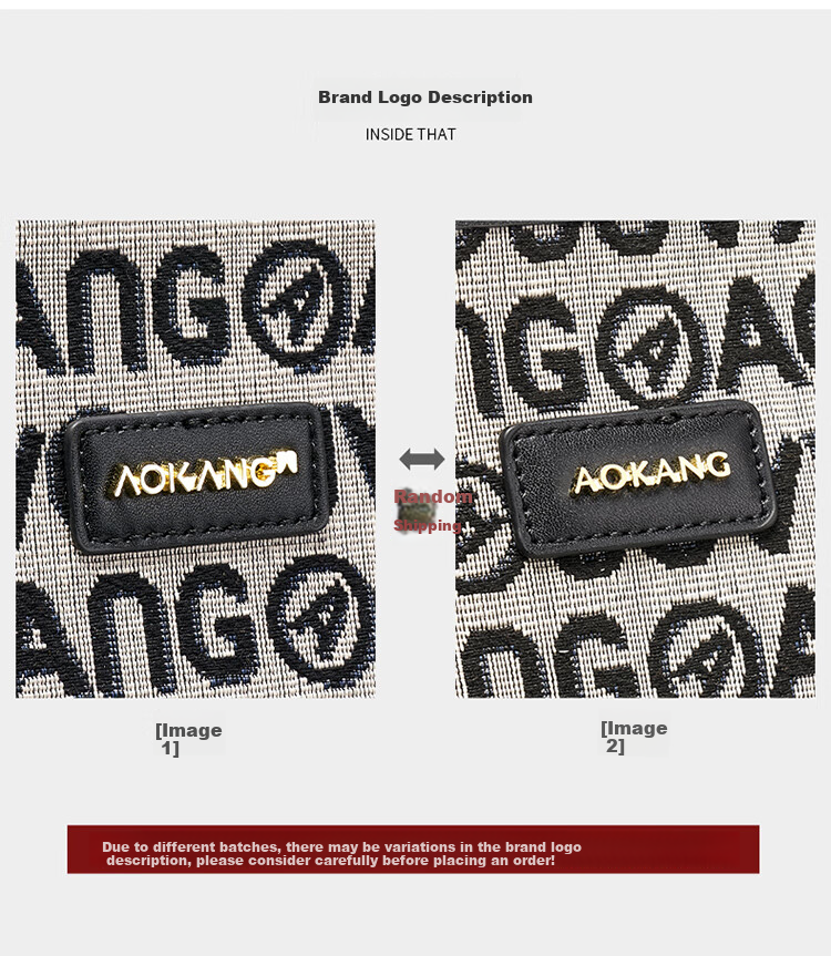 Aokang Women's Handbag, 2026 New Trendy Underarm Bag, Light Luxury Shoulder Tote Bag, Birthday 520 Gift for Girlfriend Or Wife 11