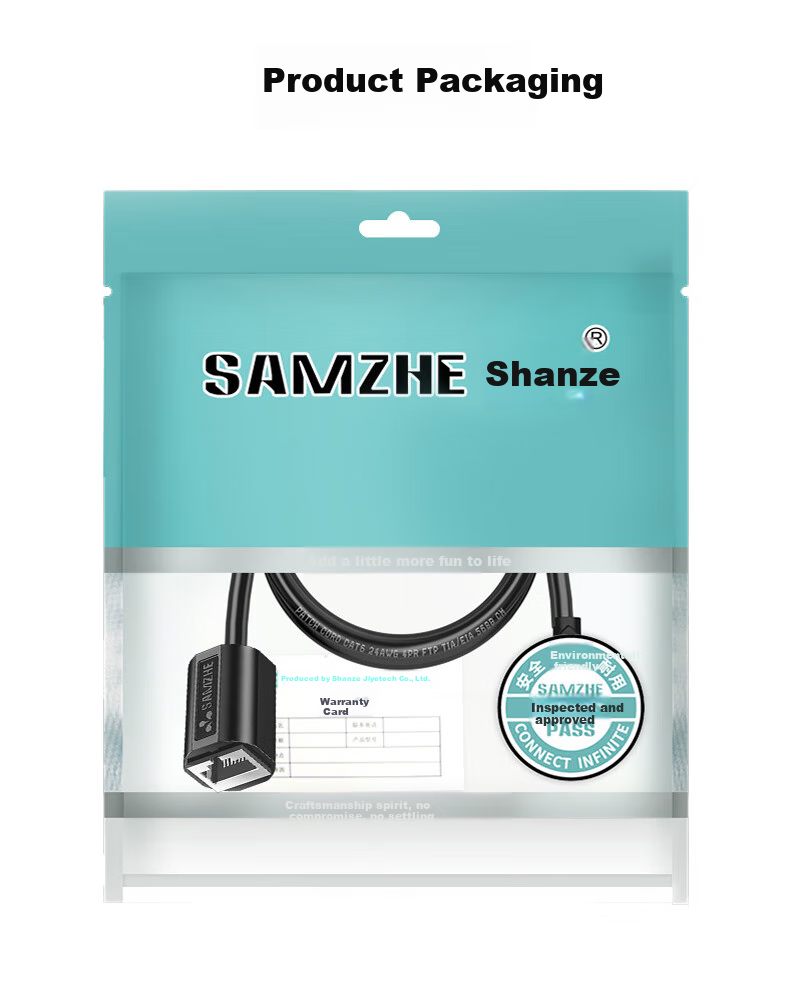 SAMZHE Network Cable Extender, RJ45 Ethernet Port Connector Extender, Cat6 Gigabit Network Broadband Male to Female Interface Twisted Pair Connection Cable, Pure Copper, 1 Meter, 610YC 9