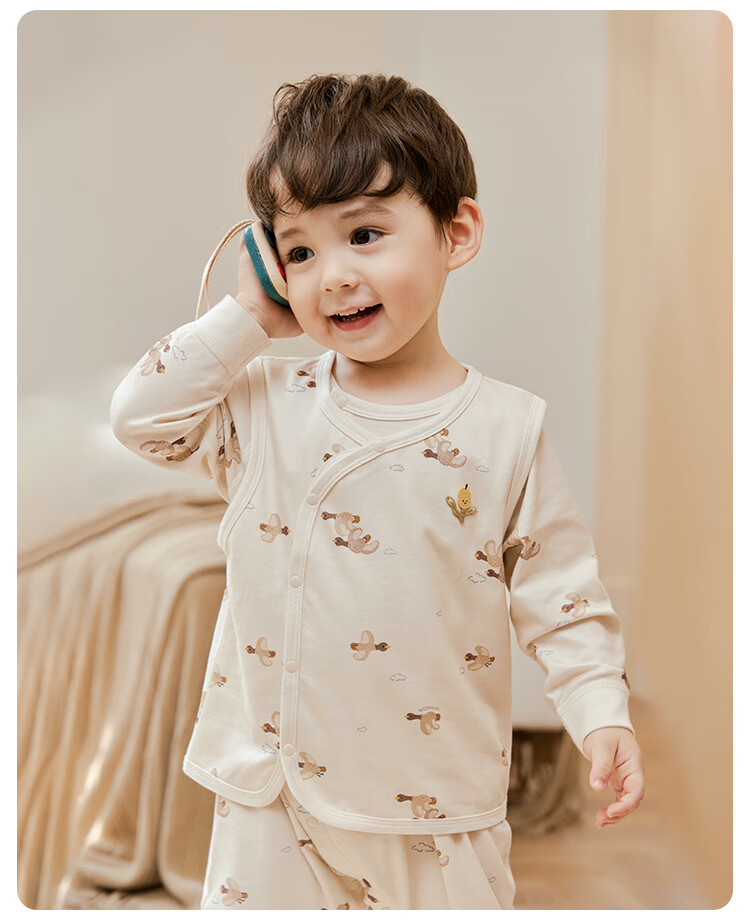 Weishi Muni Baby Vest Spring and Autumn Boys and Girls Baby Sleeveless Jacket Children's Vest Class A Autumn Wear 17