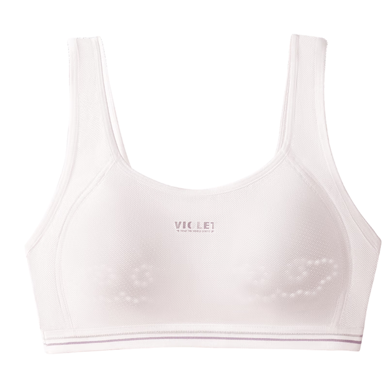 Cosmo Lady Girls' Children's Underwear Vest-Style Development Bra Mesh Thin Breathable Quick-Dry Anti-Poke Single Piece