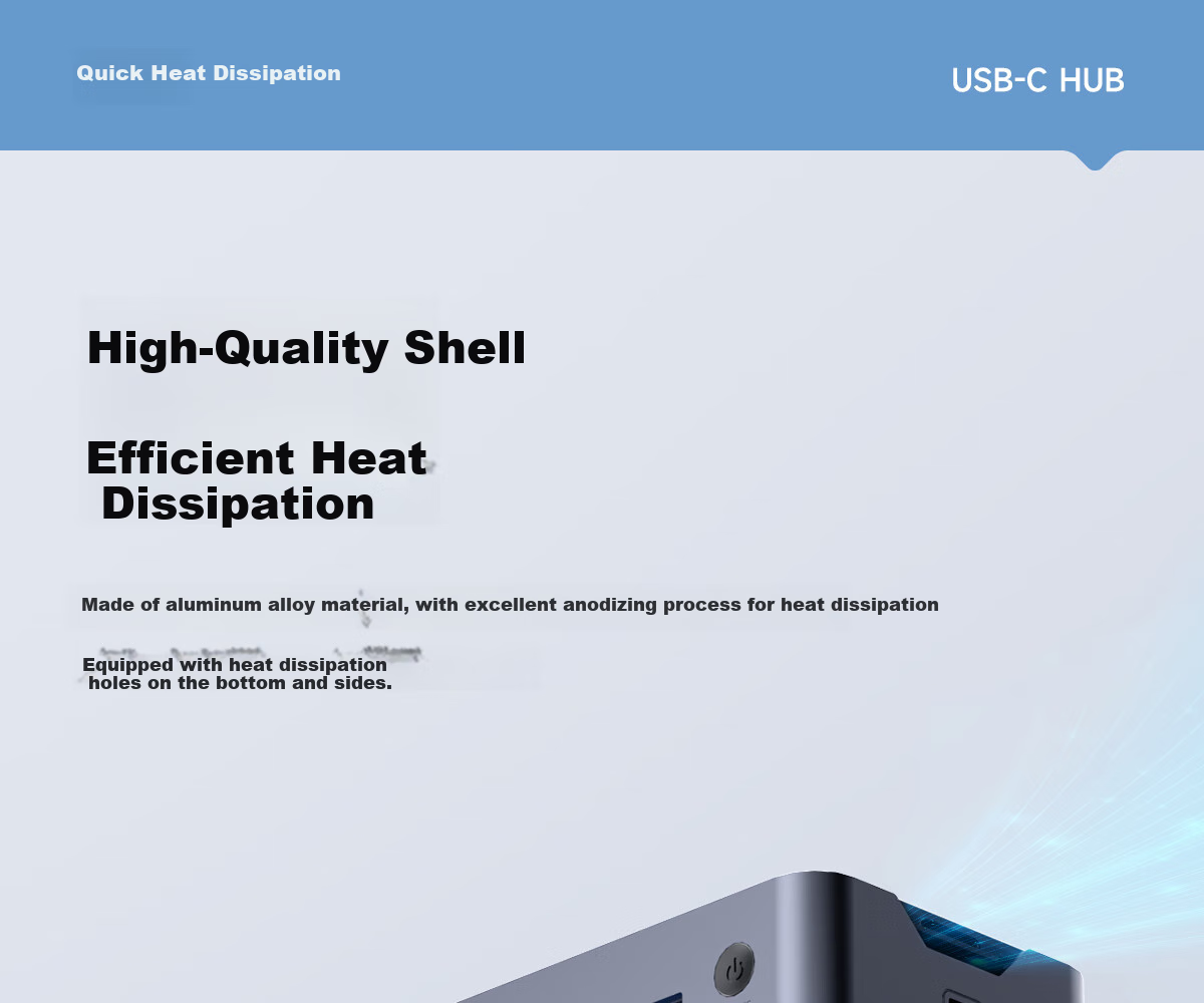 Hagibis Expansion Dock, Desktop Hub, USB Multi-Port Adapter, Type-C Hard Drive Enclosure, M.2 Expansion, Thunderbolt 4 Compatible with Apple Computers, MacBook Laptops, HDMI 24
