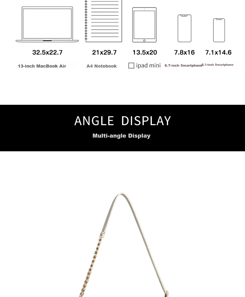 C.BANNER Women's Handbag, Shoulder Bag, Crossbody Phone Bag, Underarm Bag, Light Luxury Birthday Mother's Day Gift, Practical Present for Mom 7