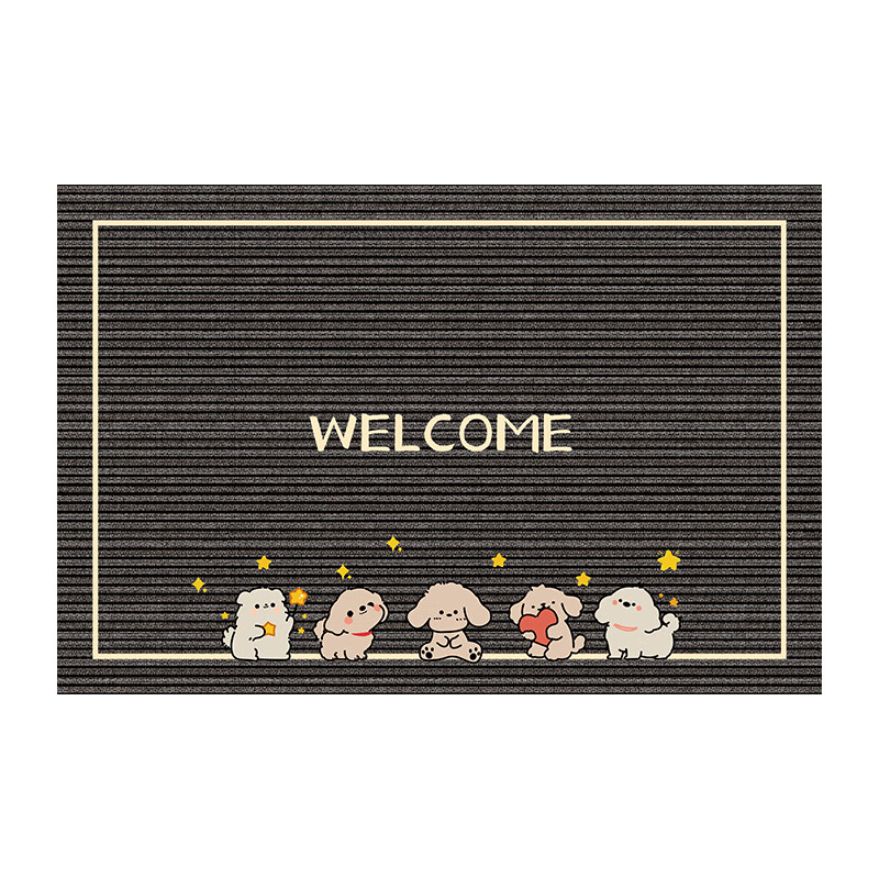 Bodisi Entrance Door Mat Water-Absorbent Non-Slip Cuttable Bathroom Floor Mat 80x50CM